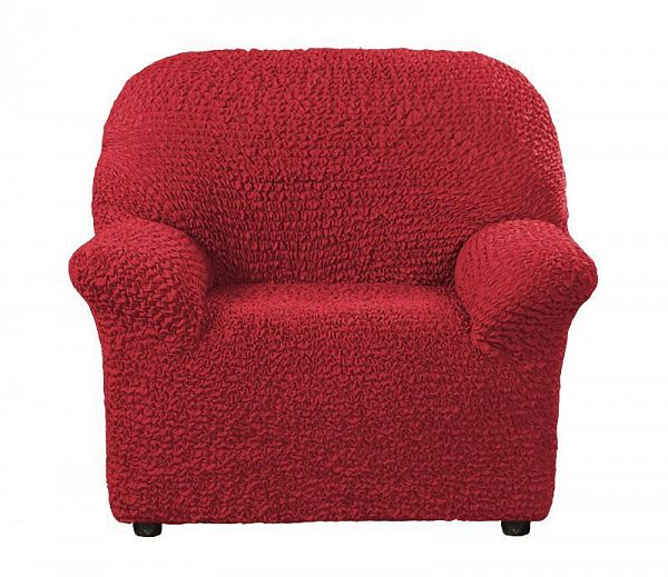 Еврочехол Чехол на кресло Микрофибра Красный